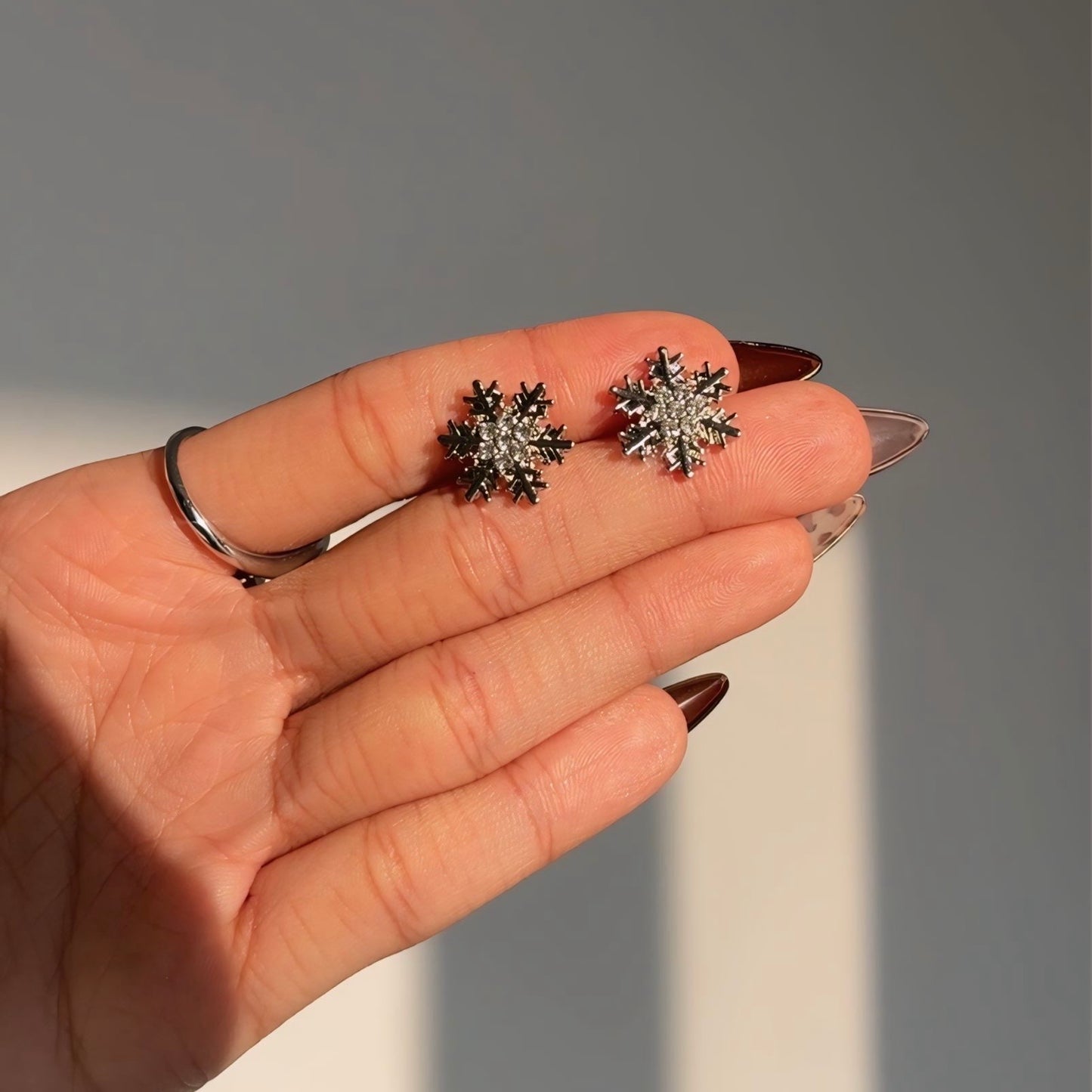 Snowflake Earrings