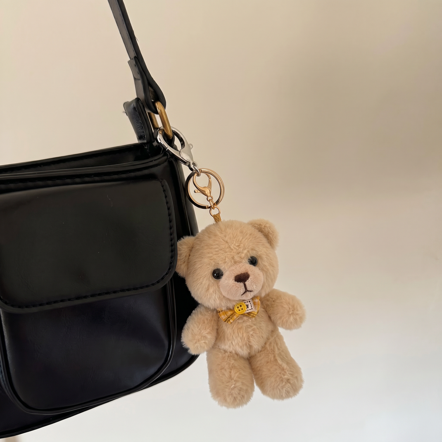 Coffee Teddy Plushie Charm