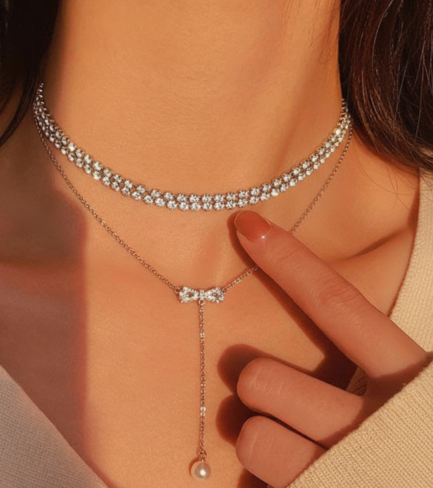 Pearl Drip Choker