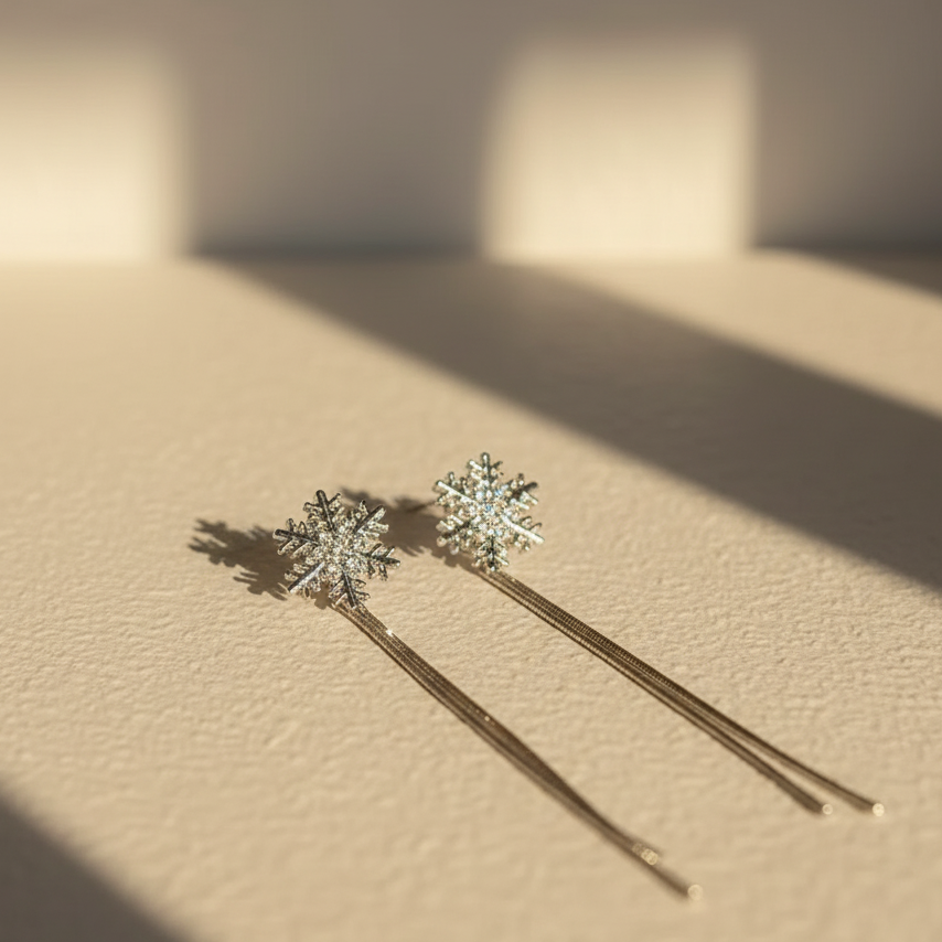 Snowflake Earrings