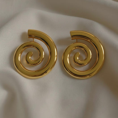 Retro Swirl Earrings