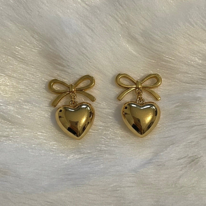 Dainty Bow Earring