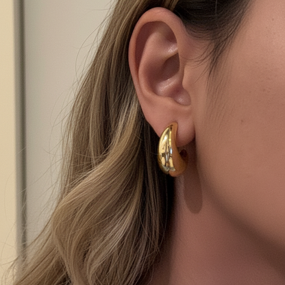 Essential Gold Hoops