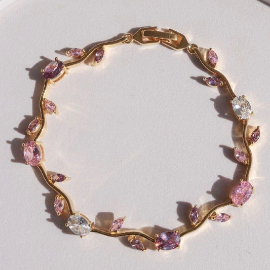 Lavender Tulip Bracelet