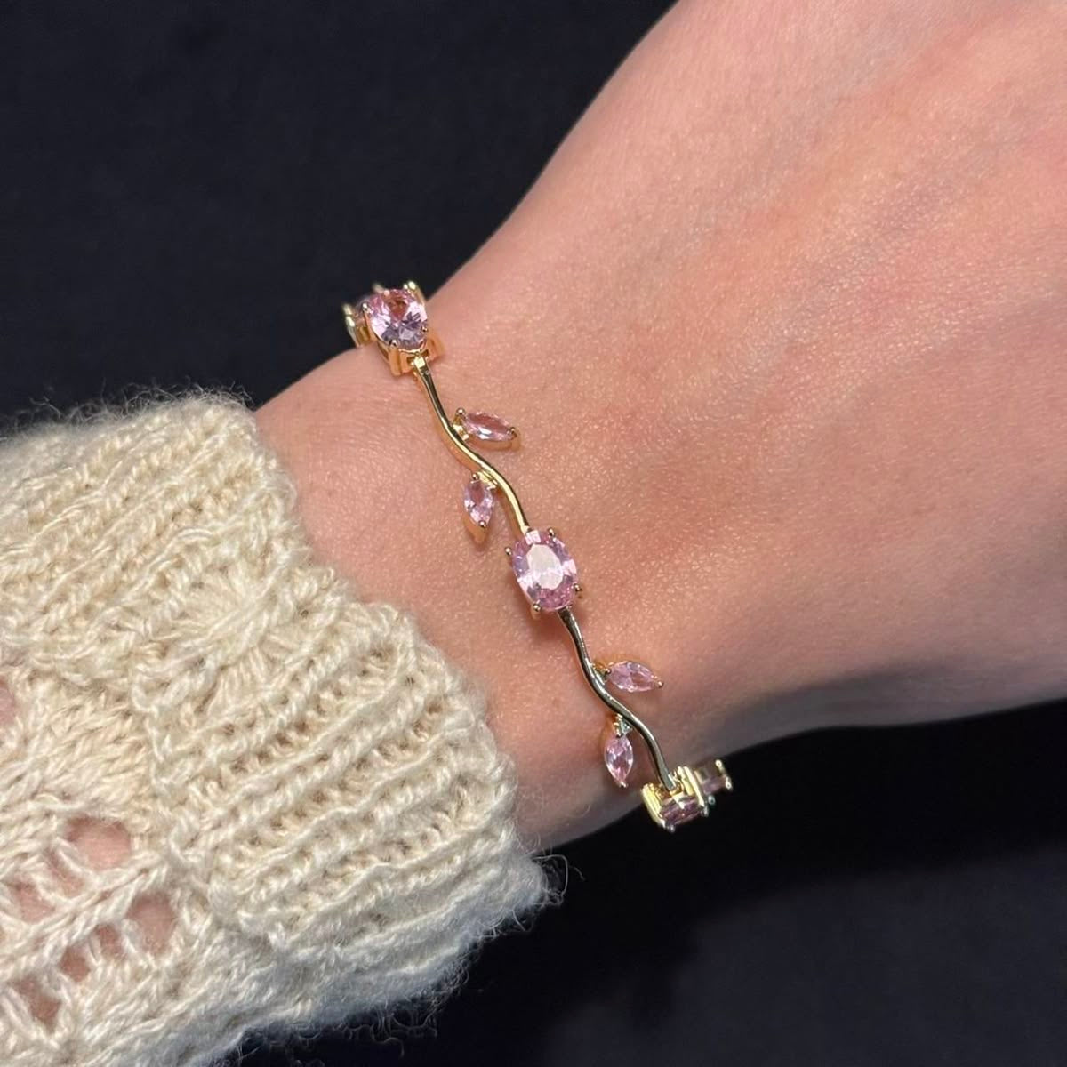 Blush Tulip Bracelet