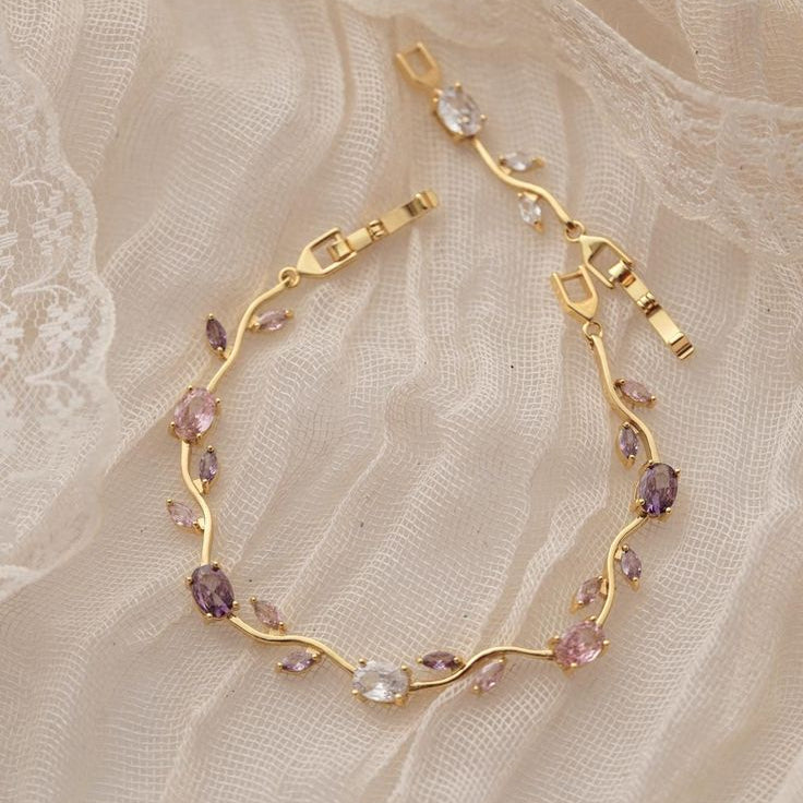 Lavender Tulip Bracelet