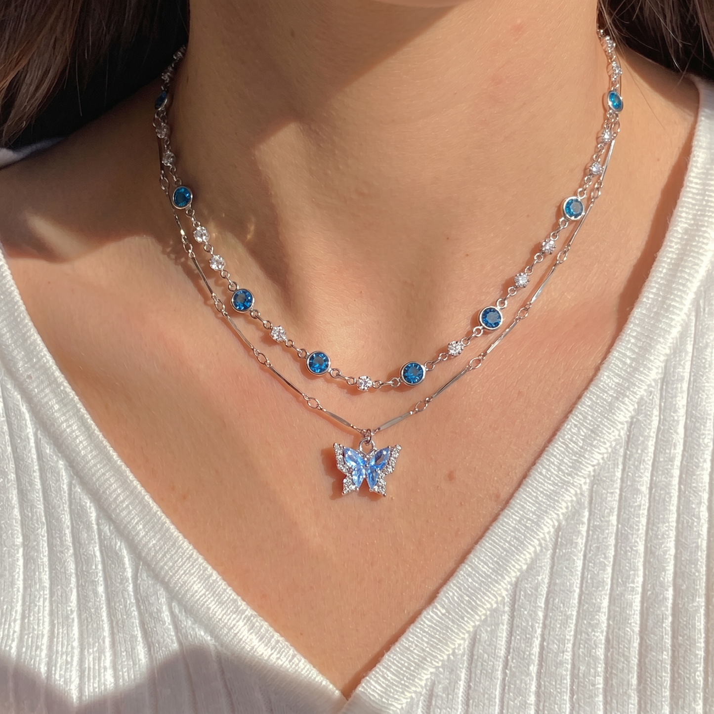 Icy Butterfly Layers