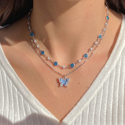 Icy Butterfly Layers
