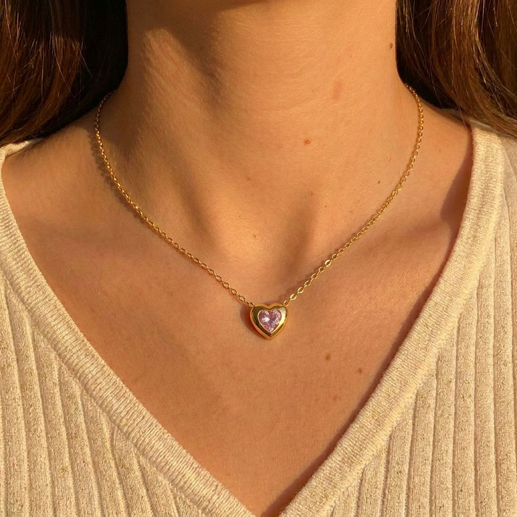Dainty Heart Necklace
