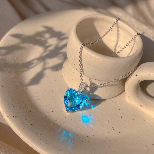 Deep Sea Heart Necklace