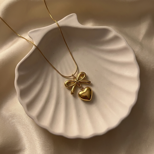 Dainty Bow Necklace