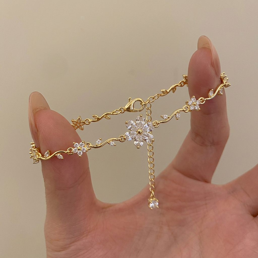 Glazed Daisy Bracelet
