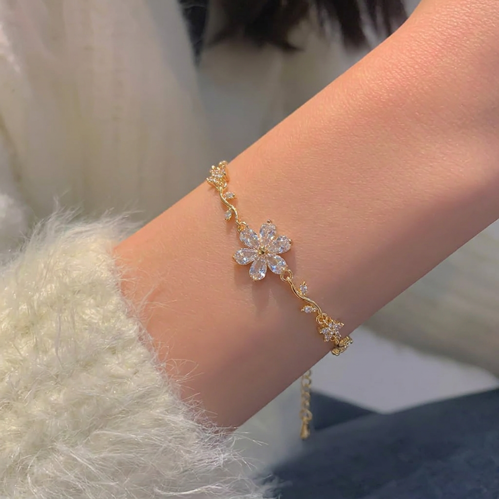 Glazed Daisy Bracelet
