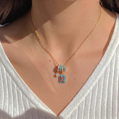 Cyber-Pop Charm Edit Necklace