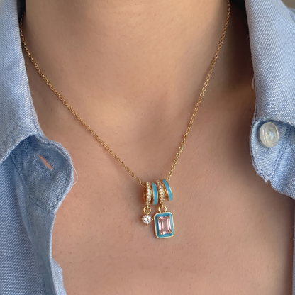 Cyber-Pop Charm Edit Necklace