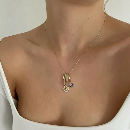 Smiley Charm Edit Necklace