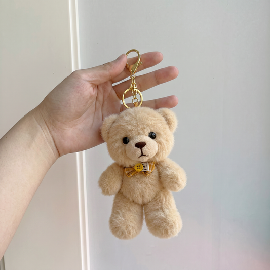 Coffee Teddy Plushie Charm